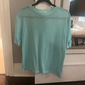 Teal Free People Tshirt